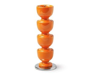 Zeal G277O Set of Egg Cups, Melamine, Neon Orange