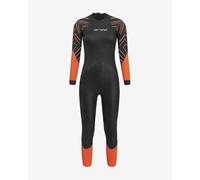 Zeal Hi-Vis Open Water Long Sleeve Wetsuit Orange Black Women - S