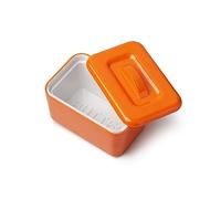 Melamine Insulated Butter Dish with Lid Zeal Orange One Size