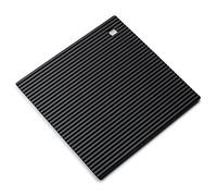 Zeal J238N Silicone Heat Resistant Non-Slip Trivet Pot Rest Black (7”/18cm)