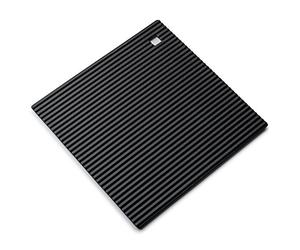 Zeal J238N Silicone Heat Resistant Non-Slip Trivet Pot Rest Black (7”/18cm)