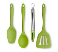 Zeal JSET40C Non-Stick Silicone Cooking Tongs