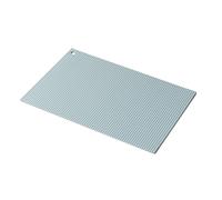 Zeal Jumbo Silicone Kitchen Trivet Mat, Rectangular Worktop Protector in Light Blue Zeal Light Blue