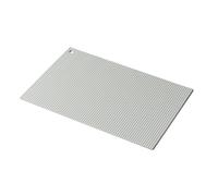 Zeal Jumbo Silicone Kitchen Trivet Mat, Rectangular Worktop Protector in Light Grey Zeal Light Grey