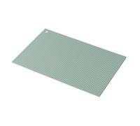 Zeal Jumbo Silicone Kitchen Trivet Mat, Rectangular Worktop Protector in Pale Green Zeal Pale Green