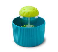 Zeal Lime Dish Brush In Aqua Holder
