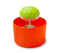 Zeal Lime Dish Brush In Neon Orange Holder