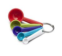 Zeal Measuring Spoon Set, Silicone, Bright/Multi-Colour, 11 x 4.7 x 5.5 cm J137B