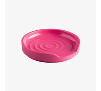 Zeal Melamine Circular Spoon Rest, 12cm in Bright Pink Zeal Bright Pink