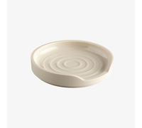 Zeal Melamine Circular Spoon Rest, 12cm in Cream Zeal Cream