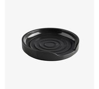 Zeal Melamine Circular Spoon Rest, 12cm in Dark Grey Zeal Dark Grey