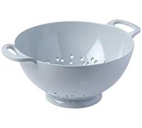 Zeal Melamine Colander Strainer 20cm - Kitchen Pasta Strainer & Vegetable Drainer with Easy Grip Handles, Dishwasher Safe, Duck Egg Blue