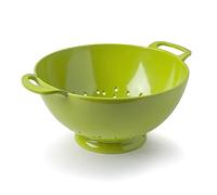 Zeal Melamine Colander Strainer 24cm - Kitchen Pasta Strainer & Vegetable Drainer with Easy Grip Handles, Dishwasher Safe, Lime