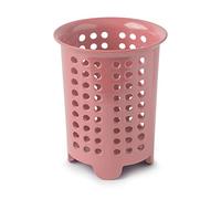Zeal Melamine Cutlery Drainer Utensil Pot, Kitchen Sink Cutlery Organiser Drying Rack/Storage Sink Cady, Rose Pink