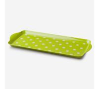 Zeal Melamine Dotty Sandwich Tray in Lime Zeal Lime