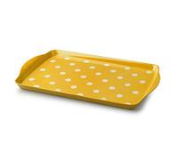 Zeal Melamine Dotty Serving Design Tray (38x24cm) Mustard Yellow