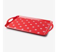 Zeal Melamine Dotty Serving Tray Large in Red Zeal Red