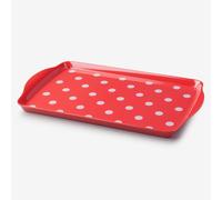 Zeal Melamine Dotty Tray Medium in Red Zeal Red