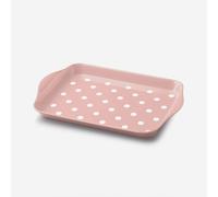 Zeal Melamine Dotty Tray Mini in Rose Zeal Rose
