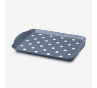 Zeal Melamine Dotty Tray Small in Dark Blue Zeal Dark Blue