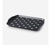 Zeal Melamine Dotty Tray Small in Dark Grey Zeal Dark Grey