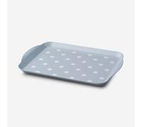 Zeal Melamine Dotty Tray Small in Duck Egg Blue Zeal Duck Egg Blue