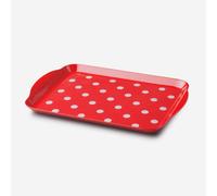 Zeal Melamine Dotty Tray Small in Red Zeal Red