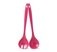 Zeal Melamine Salad Server Set - Neon Pink