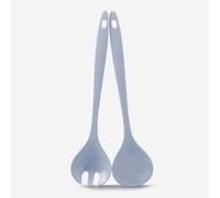 Zeal Melamine Salad Servers Set of 2 in Duck Egg Blue Zeal Duck Egg Blue