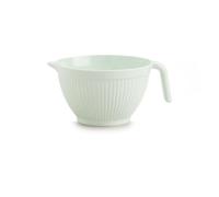 Zeal Mini Mixing Bowl Jug with Handle & Pouring Spout, Small Prep Bowl for Eggs, Sauces, Dressings & Baking Preparation, BPA Free Melamine, Sage Green