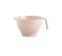 Zeal Mini Mixing Bowl Jug with Handle & Pouring Spout, Small Prep Bowl for Eggs, Sauces, Dressings & Baking Preparation, BPA Free Melamine, Rose Pink