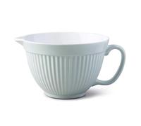 Zeal Mixing Bowl & Batter Jug, Kitchen Mixing Bowl for Baking & Cooking, Easy Pour Spout, Comfortable Handle & Non-Slip Base, Dishwasher Safe Melamine, Sage Green