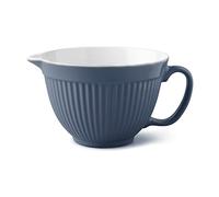 Zeal Mixing Bowl & Batter Jug, Kitchen Mixing Bowl for Baking & Cooking, Easy Pour Spout, Comfortable Handle & Non-Slip Base, Dishwasher Safe Melamine, Provence Blue