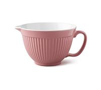 Zeal Mixing Bowl & Batter Jug, Kitchen Mixing Bowl for Baking & Cooking, Easy Pour Spout, Comfortable Handle & Non-Slip Base, Dishwasher Safe Melamine, Rose Pink