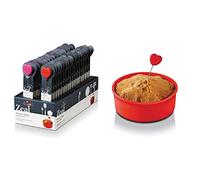 Zeal NB33R Cake Tester, Carbon Steel, Red, 20cm