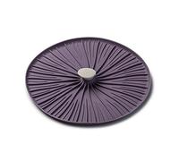 Zeal Reusable Eco-Friendly Mushroom Design Cooking and Storage Airtight Seal Lid, Silicone, Mauve, 16.5 x 16.5 x 3 cm
