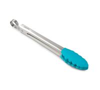 Zeal Silicone Cooking Tongs, 25Cm, Aqua