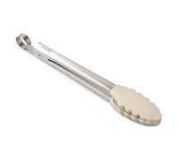 Zeal Silicone Cooking Tongs, 25Cm, Cream