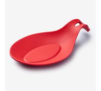 Zeal Silicone Flat Spoon Rest in Red Zeal Red