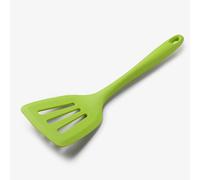 Silicone Flexible Slotted Turner 30cm Zeal Green One Size