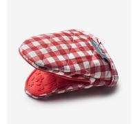 Zeal Silicone Hot Grab Mini Oven Mitt Gingham in Red Zeal Red