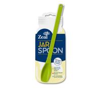 Zeal Silicone Jar Spoon, Long Handle Jar Scraper for Mayonnaise, Jam & Sauces, Flexible BPA Free Silicone Scraper Spoon, 24cm