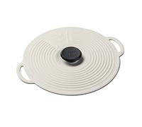 Zeal Silicone Keep Fresh Storage Airtight Seal Lid Reusable Eco-Friendly Classic Design Cream (15cm, 6")