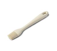 Zeal Silicone Pastry Brush - Flexible Non-Stick Basting Brush for Baking, BBQ & Cooking, Heat-Resistant Silicone, 20cm, Cream