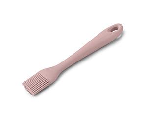 Zeal Silicone Pastry Brush - Flexible Non-Stick Basting Brush for Baking, BBQ & Cooking, Heat-Resistant Silicone, 20cm, Rose Pink