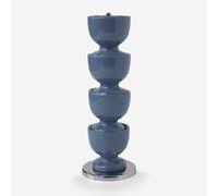 Zeal Stack & Store Egg Cup Set with Chrome Stand in Dark Blue Zeal Dark Blue