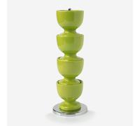 Zeal Stack & Store Egg Cup Set with Chrome Stand in Lime Zeal Lime