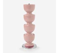 Zeal Stack & Store Egg Cup Set with Chrome Stand in Rose Zeal Rose