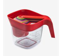 Zeal Stack & Store Measuring Set Red