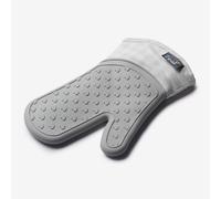 Zeal Steam Stop Silicone Single Oven Glove Gingham in Light Grey Zeal Light Grey